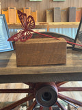 Red Monarch Metal Garden Stake