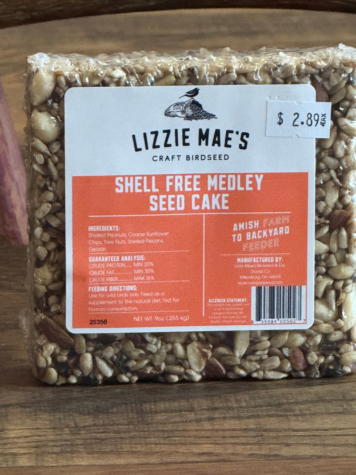 Lizzy Maes Shell Free Medley Seed Cake